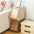 爱丽思IRIS 带盖环保木质收纳柜组合柜简易书柜置物柜STB(STB-200D实木色)第5张高清大图