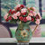 （4束）碧洛蒂斯 欧式田园仿真花玫瑰花装饰花 花瓶插花假花绢花第4张高清大图