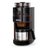 摩飞（Morphyrichards）MR1103咖啡机全自动磨豆家用咖啡机不锈钢保温咖啡壶 豆粉两用(黑色)第2张高清大图