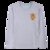 2018春季新款男式长袖纯棉T恤 圆领宽松休闲长袖针织打底衫(灰马 XL)第3张高清大图