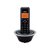三洋（SANYO）TEL-DAW650 2.4G数字电话机（黑银色）（时尚小巧外观，橙色屏，全免提扬声器，可扩充5补子机）第2张高清大图