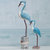 地中海风格 手工木质工艺品家居装饰品摆件 结婚礼物 海鸟(大小一套)第3张高清大图