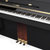 The ONE 立式钢琴 高端全新TC23 德国工艺 进口配件 家庭教学专业级立式钢琴 经典黑第5张高清大图