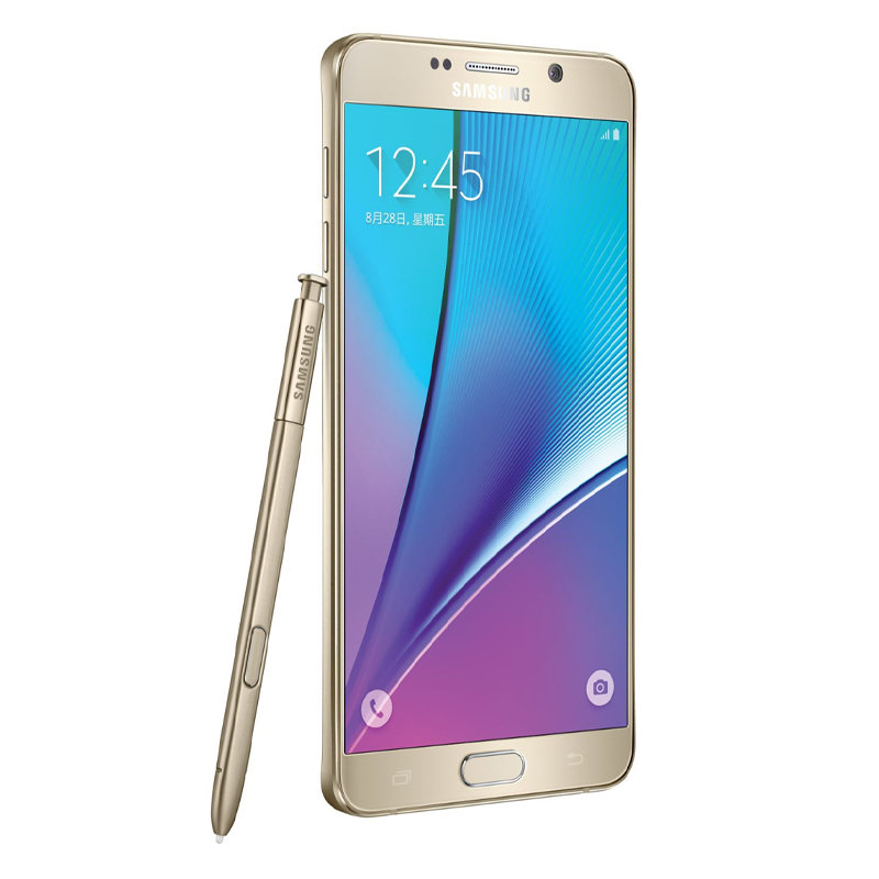 三星galaxynote5n920032g版全网通4g手机双卡双待铂光金