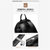 APPLES苹果新款韩版百搭真皮双肩包女大容量软皮防盗旅行包(黑色)第6张高清大图