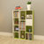 慧乐家鲁比克十一格多格储物柜整理收纳柜木柜子整理组合柜11107(白色+绿色)第3张高清大图
