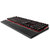 机械键盘 有线键盘 游戏键盘 108键RGB背光键盘  黑色 樱桃青轴(商家自行修改)第4张高清大图