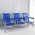 永岩钢木  三人位 输液排椅 候诊椅  YY-0080(蓝色(可指定） 默认)第4张高清大图