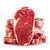 大希地精品盒装国产整切西冷牛排套餐含酱包共750g（130g*5片+酱包20g*5包） 牛扒 优质牧场牛肉生鲜 国美超市甄选第2张高清大图