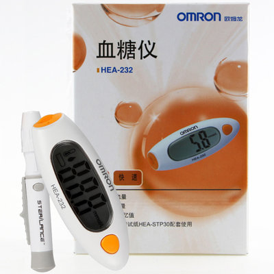 欧姆龙（OMRON）血糖仪HEA-232 家用（新老包装随机发货）