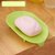 康丰2327韩国创意自动沥水肥皂盒 香皂盒 塑料可爱香皂盘子第4张高清大图