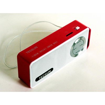 德生（Tecsun）A1收音机数码播放器（红色）