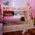 圣奥莱克XKE-054A实木上下床/儿童床/高低床 梯柜套装（含配套床垫+书架+抽屉）（上1米下1.2米）第2张高清大图