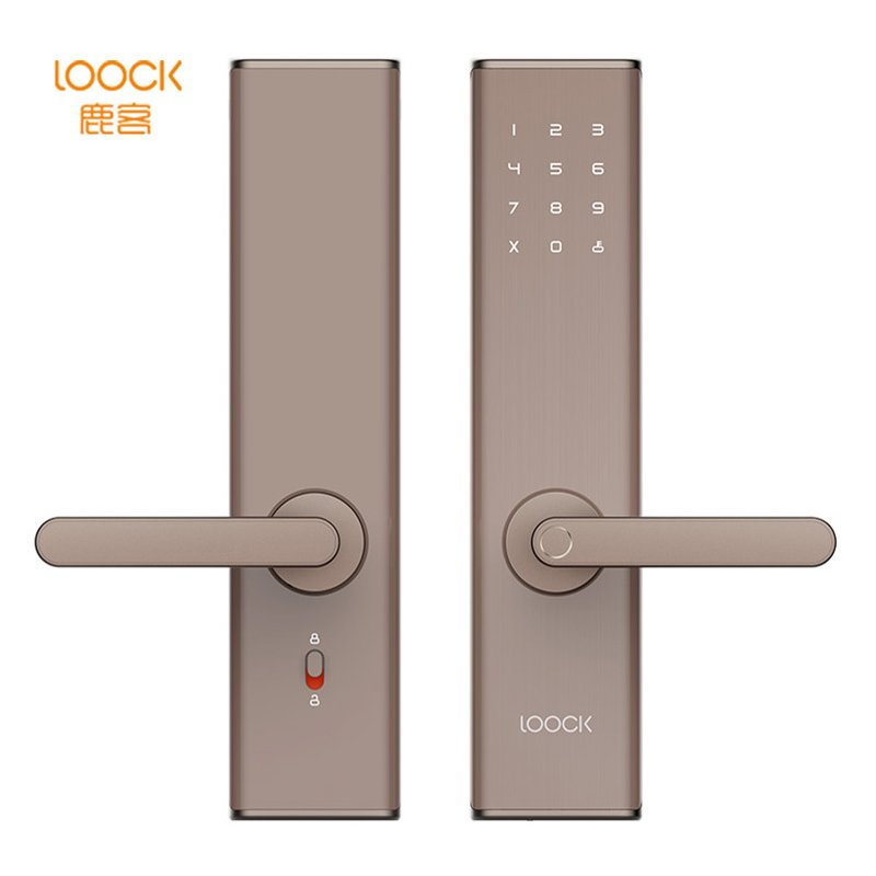 小米鹿客touch智能门锁 指纹锁智能锁 家用防盗
