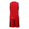 Peak/匹克 2013春夏男款篮球比赛服短套装篮球衣F732101(暗红 L)