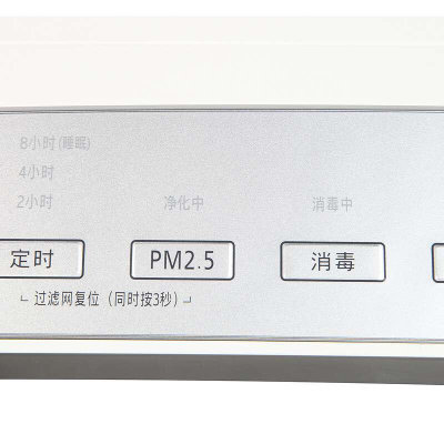松下（Panasonic） 空气消毒机家用空气净化加湿器客厅卧室除甲醛雾霾烟尘***一体机 银色F-VJL55C-S(1 10寸FV-25VWL2)