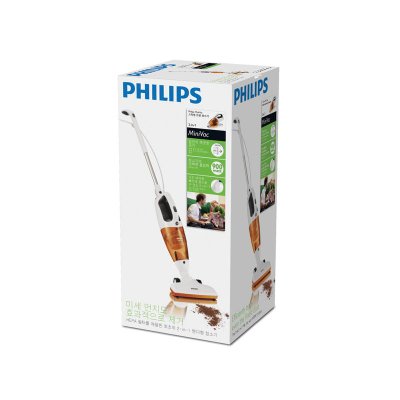 飞利浦（Philips）立式吸尘器FC6132/01（有线二合一：立式和手持式，无尘袋旋风，900瓦，3重HEPA过滤）