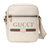 Gucci古驰 男士白色皮革斜挎包 523591-0QRAT-8820白色 时尚百搭第4张高清大图