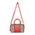 Burberry博柏利保龄球包系列女士中号手提包3903912红色 时尚百搭第4张高清大图