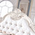 欧尔卡斯 欧式床法式双人主卧床1.8米 婚床白色皮公主床简易床(床 1.8m)第2张高清大图