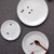 牛排盘子陶瓷圆形西餐盘子纯白菜盘家用碟子浅盘平盘菜碟西式餐具(11英寸平盘(直径约27.5cm))第3张高清大图