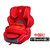 贝驰汽车专用儿童安全座椅新款婴儿宝宝车载座椅 9月-12岁(中国红 无isofix接口)第4张高清大图