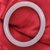 梦克拉Mkela 白玛瑙圆柱手镯 平安 水润透亮女款玛瑙手镯(内径约54-55mm)第3张高清大图