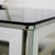第六日 简约现代不锈钢餐桌椅组合 钢化玻璃长方形餐桌台(一桌四椅(1号椅子))第4张高清大图