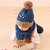 牛奶朋友冬季毛线帽儿童帽子宝宝帽子婴儿护耳帽围巾2件套装(灰色 均码48-52CM(1-3岁))第5张高清大图