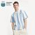 阿根廷国家队官方商品丨男女通用新蓝白polo衫球衣T恤梅西足球迷(天蓝色 S)第4张高清大图