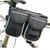 Sosport自行车包 4合一上管包 大容量 双鞍包 单肩包 骑行装备配件防雨罩(黑色 其他)第2张高清大图