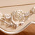 圣肯尼家具 欧式雕花床头柜 法式浪漫床头柜 卧室烤漆储物柜(象牙白 欧式床头柜（小件不单卖）)第5张高清大图