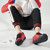 亨尼夫HUNNEFU 2018新款男士时尚学生韩版潮流板鞋透气休闲男鞋子绣花小红鞋(211红色 39)第3张高清大图