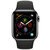 Apple Watch Series4 智能手表(GPS+ 蜂窝网络款 40毫米 深空黑色不锈钢表壳搭配黑色运动型表带)第2张高清大图