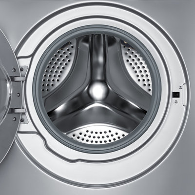 美的(Midea)  MG70-14521DS 7公斤变频滚筒洗衣机 银色