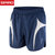 spiro 夏季运动短裤男女薄款跑步速干透气型健身三分裤S183X(深蓝/白 M)第2张高清大图