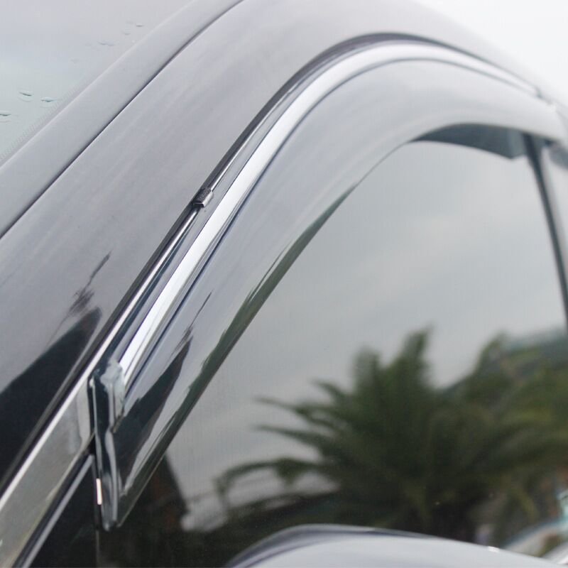 捷顺行 雪佛兰系列晴雨挡 注塑带亮条遮雨遮阳