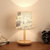 圣菲特 北欧台灯卧室床头实木创意个性简约现代书房小台灯 sft1010(按钮开关)第2张高清大图