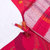 富安娜家纺纯棉床品套件全棉斜纹婚庆双人四件套 龙凤呈祥(红色 1.5m(5英尺)床)第4张高清大图