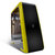 SAHARA 刀塔DOTA D6 台式电脑游戏机箱（ 网咖水冷方案游戏竞技区优选）(黄)第4张高清大图