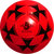 嘀威尼 Diweini345号足球训练成人儿童婴儿幼儿园小孩黑白青少年五人制8(5号足球黑风铃红色)第4张高清大图