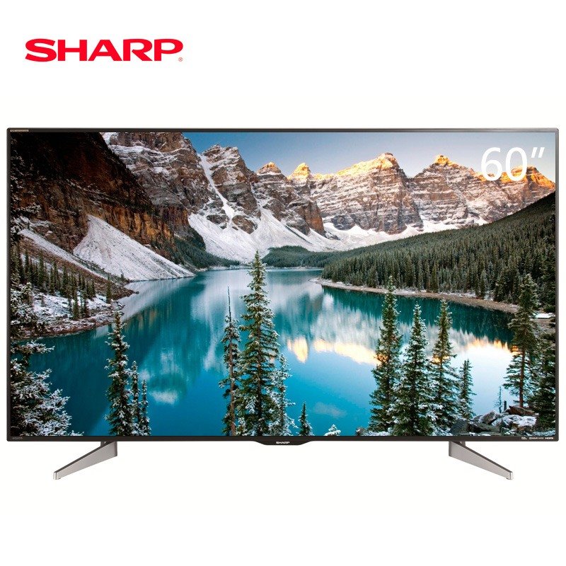 夏普60英寸 4K电视 +45英寸液晶电视