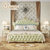 拉斐曼尼 GFA012 高端欧式床实木床1.8米公主床法式双人婚床奢华卧室家具(香槟金 1.8m*2.0m)第2张高清大图