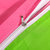 兰歌纺织 无印全棉活性斜纹单品纯色单被套良品床上用品(绿胭脂红 200*230CM)第4张高清大图