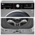 LG WDQH451B7HW 13.2公斤全自动洗烘干直驱变频滚筒婴儿迷你波轮分区洗衣机 家用洗衣机第3张高清大图