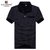 卡洛滨克2014新款夏装短袖韩版修身男士T恤PLOL衫LG1105(黑色 180/100(XL))第2张高清大图