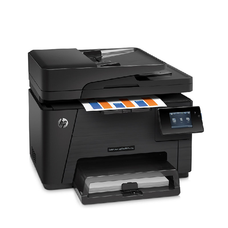 惠普/hp laserjet pro mfp m177fw 彩色激光一体机 m175nw升级版(黑色