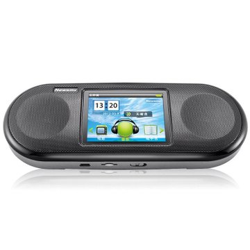 纽曼（Newsmy）L901数码播放器（黑色）2.8寸TFT显示屏，便携音箱、MP3、MP4三合一，当之无愧的多功能利器