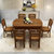 忆斧至家 中式 餐桌 实木圆形餐桌椅组合小户型饭桌餐厅家具(1.3m单桌)第2张高清大图