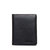卢比亚时尚商务钱包男短款三折钱包男多卡位牛皮夹子男士钱包(黑色)第2张高清大图